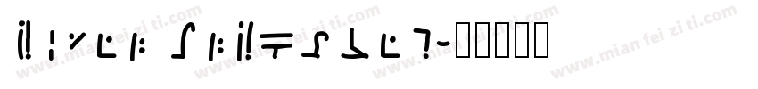 Pixel Alphabet字体转换